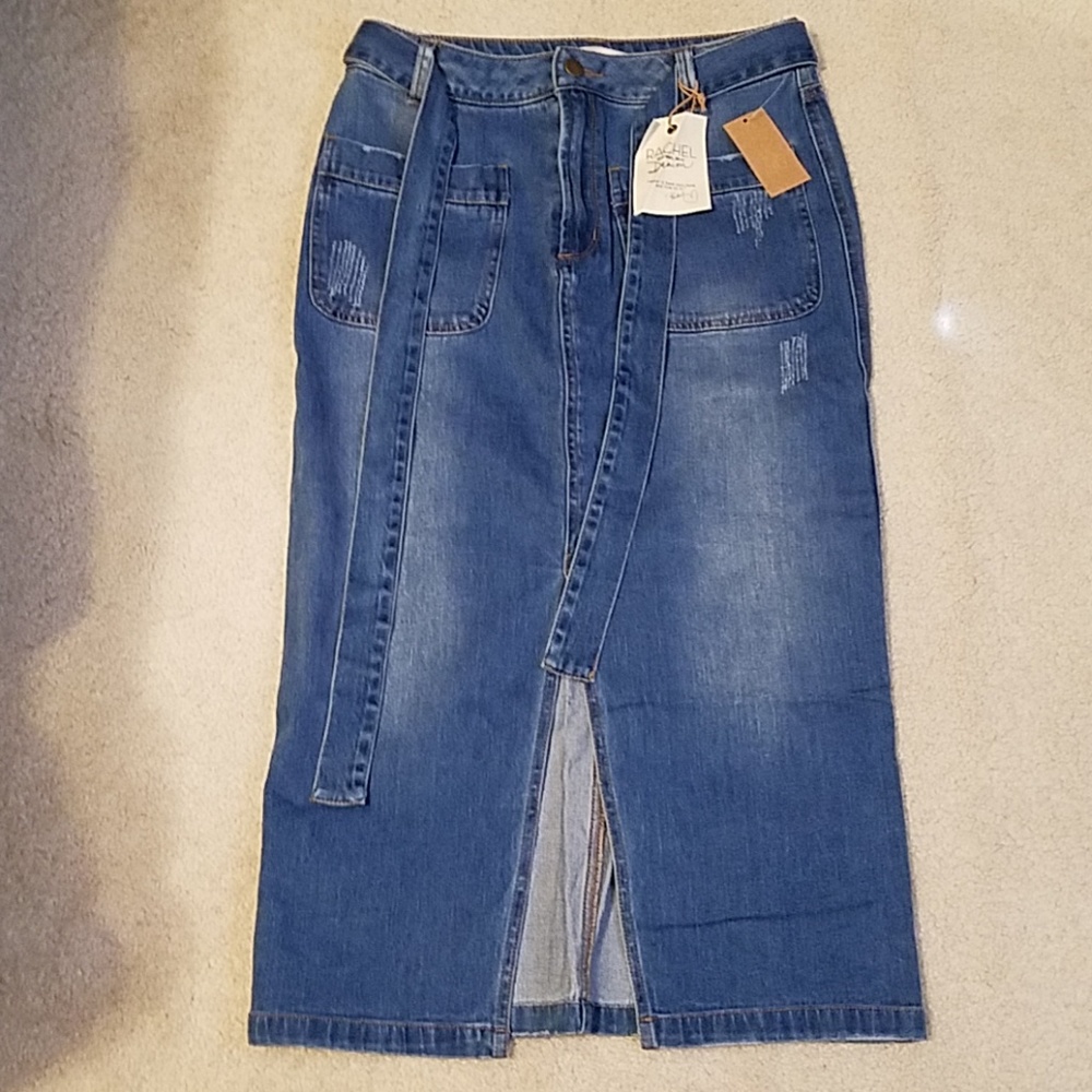 Rachel Roy Womens denim skirt